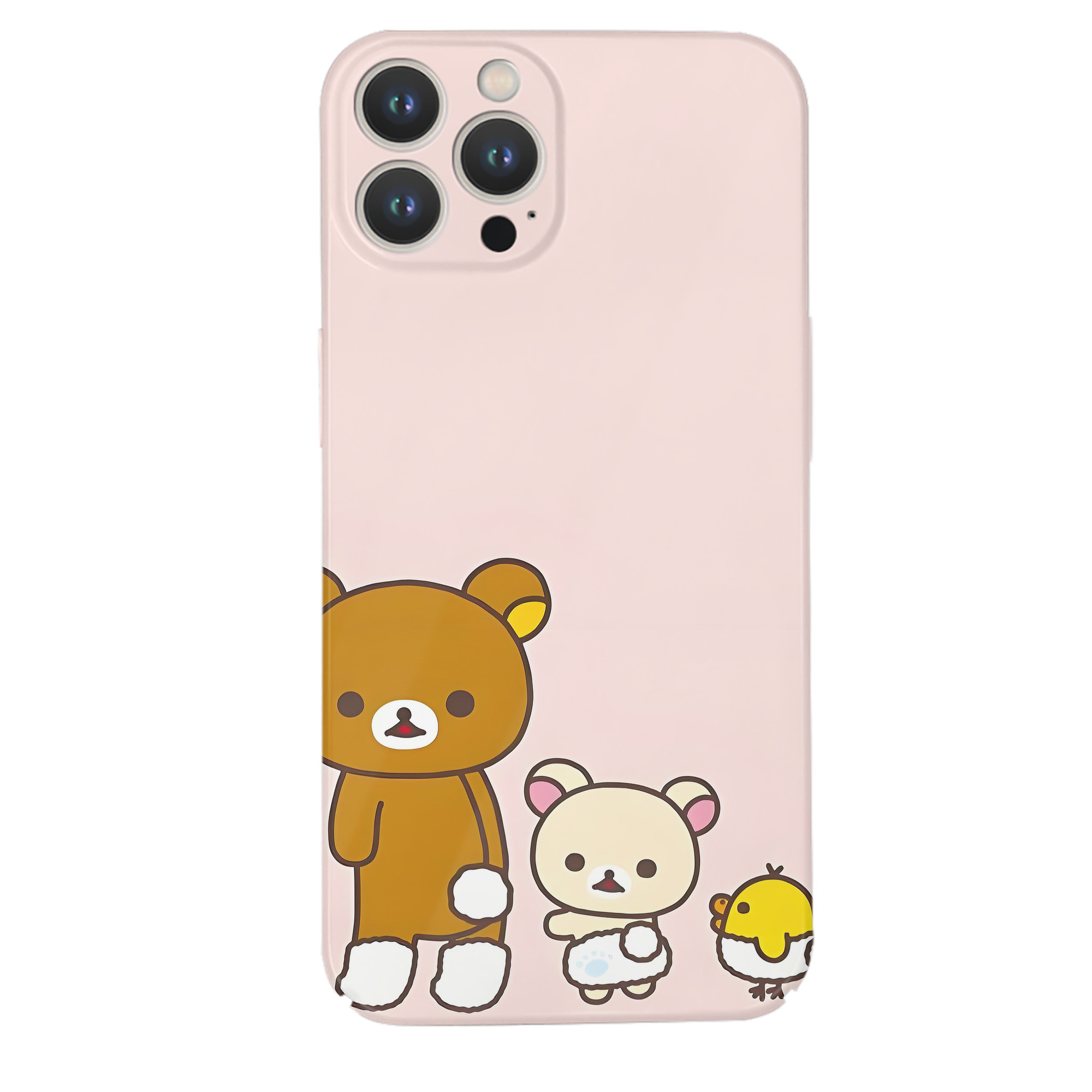 （画像用） リラックマ リラックマ キイロイトリ Rilakkuma Korilakkuma Kiiroitori 【iPhone 14シリーズ対応】ハードケース
